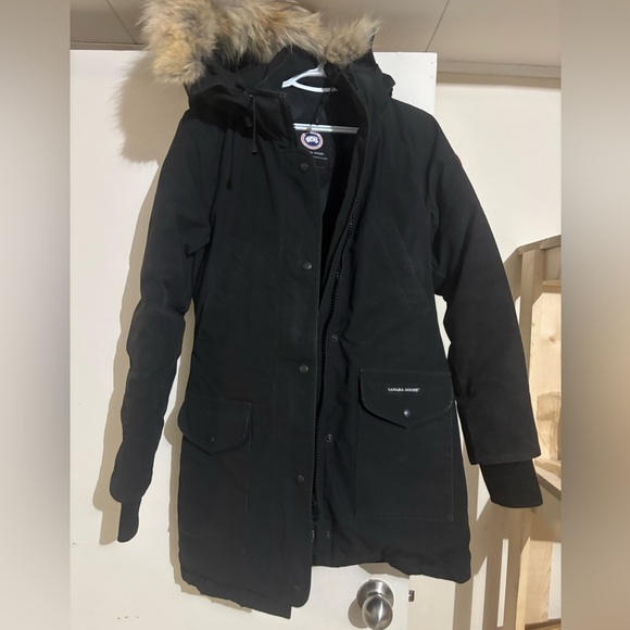 Canada Goose Trillium Parka Black Women's Winter Jacket, Size XS - Picture 4 of 14